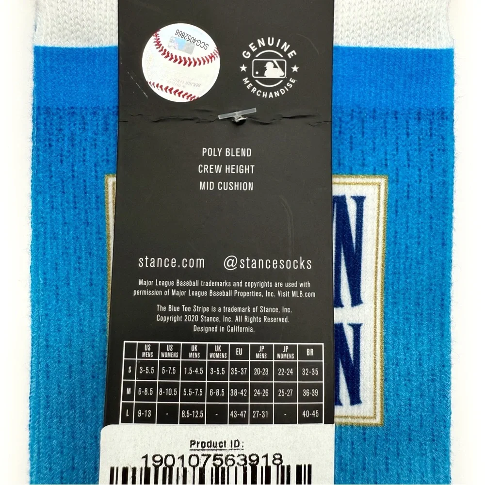 Stance Texas Rangers Cooperstown Collection Crew Socks Mens Large MLB Fan Gift